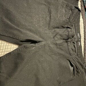 Old Navy black rockstar Super Skinny mid rise jeans 16L